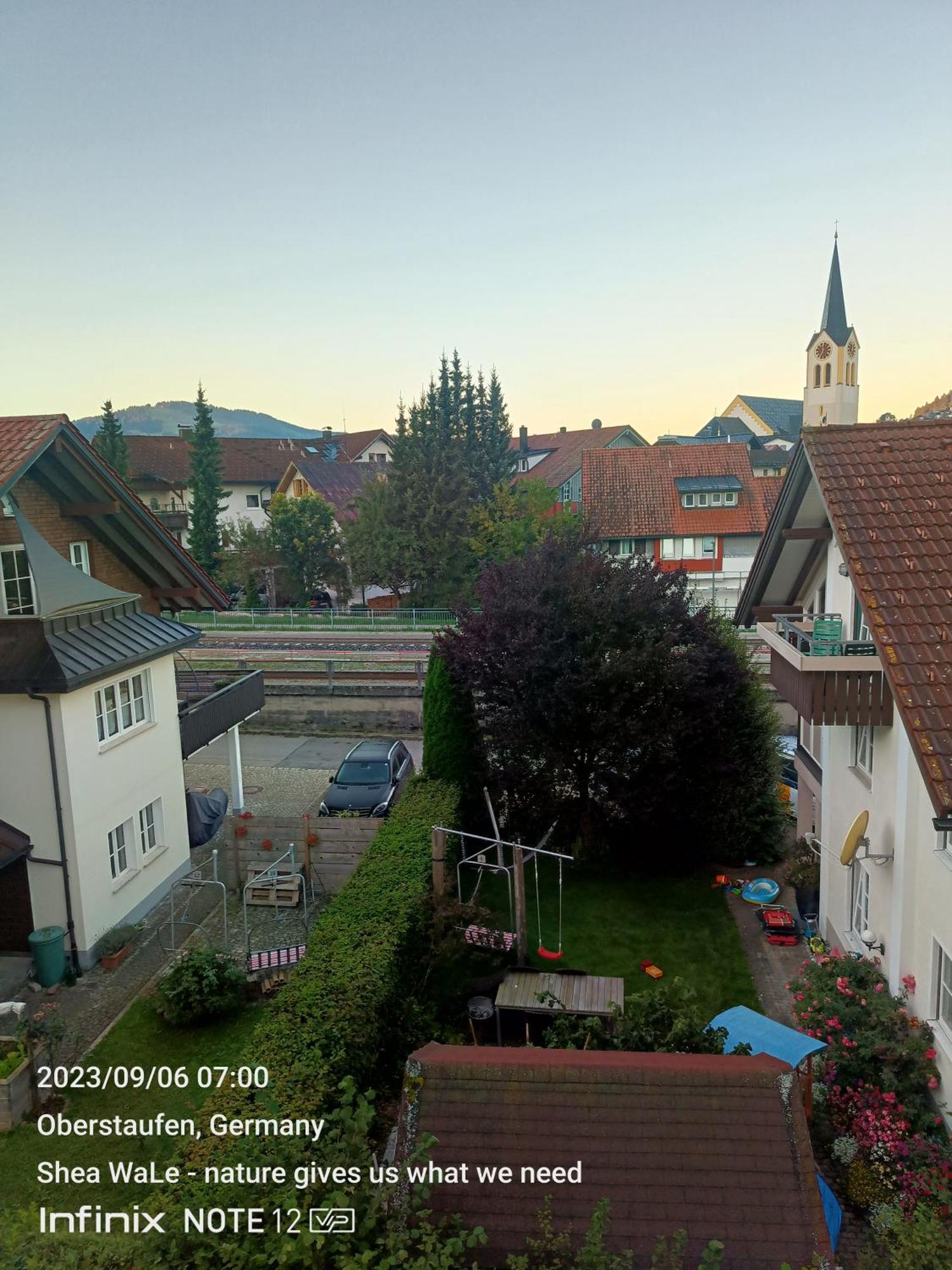Allgaeu Vibes - Fusslaeufige Erreichbarkeit Vom Bahnhof, Mit Aussicht, Wettergeschuetzter Balkon オーバーシュタウフェン エクステリア 写真